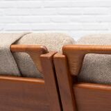 GE-375/2 Two-seater Sofa by Hans Wegner for Getama