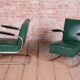 Bauhaus Armchairs in Beech and Chrome from Mauser, Germany, 1930s, Set of 2