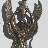 Paire d'appliques en bronze doré style Empire