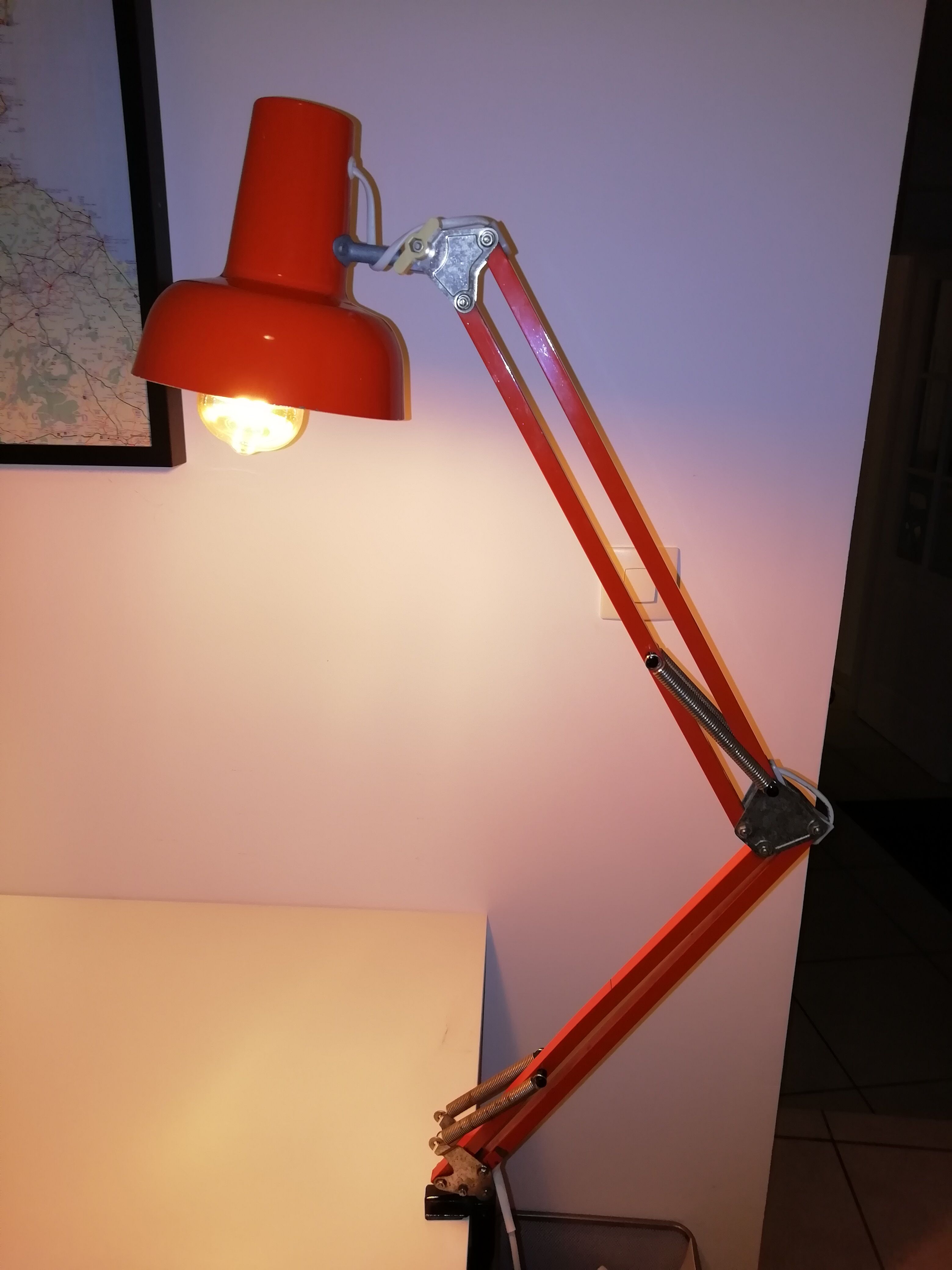 Lampe d'architecte Kema Keur 70s