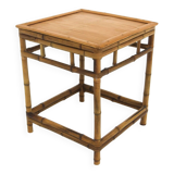 Scandinavian rattan bedside table, Sweden, 1960