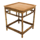 Table de chevet scandinave en rotin, Suède, 1960