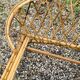 Vintage 1960 rattan basket 90x190