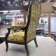 Fauteuil Voltaire à crémaillère