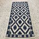 Hand-knotted high wool Berber rug