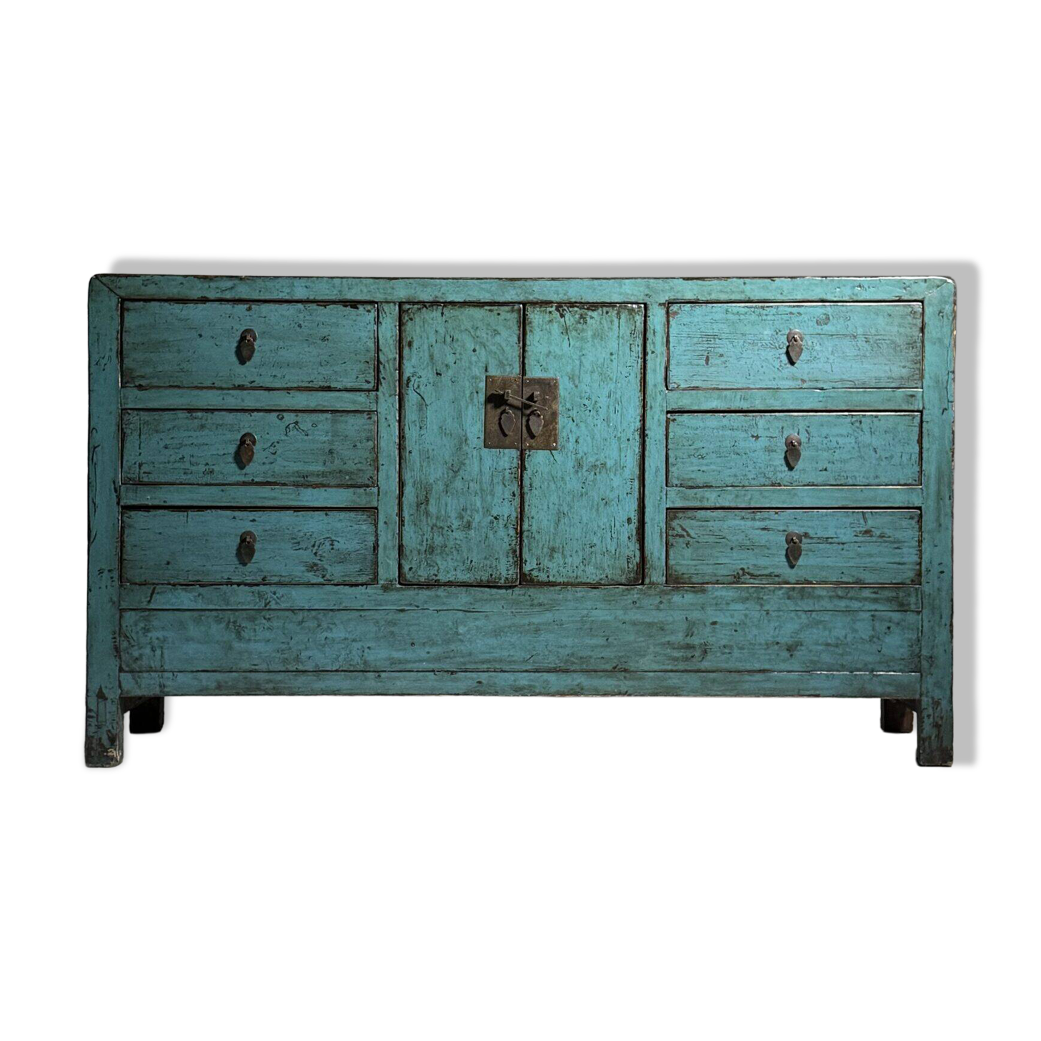 Chinese blue sideboard