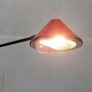 Lampe sur pied postmoderne allemande vintage de Honsel