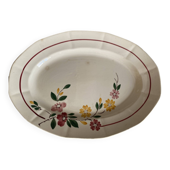 Old Sarreguemines dish, Bitche model