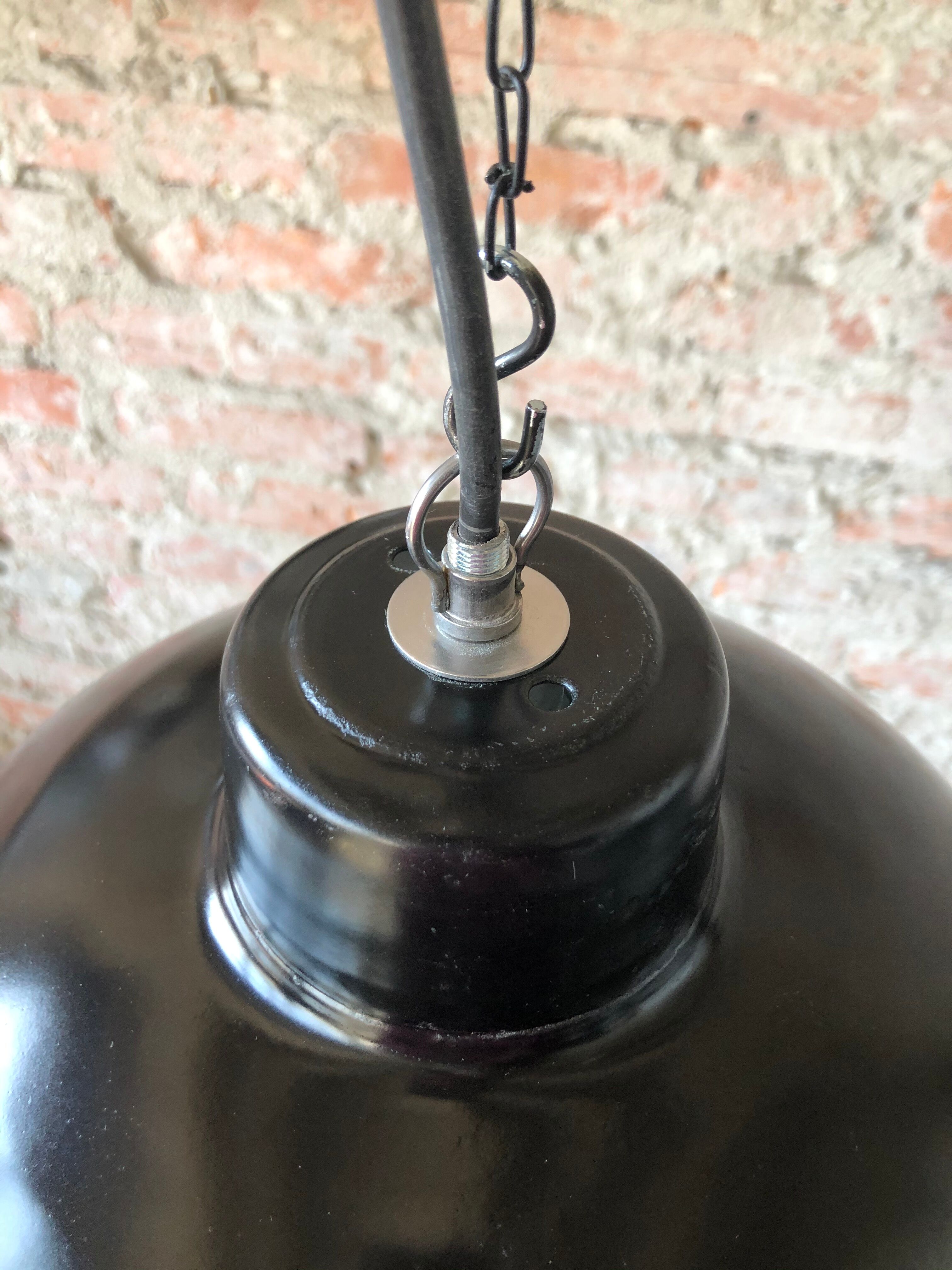 Industrial model EHS2/S hanging lamp, 1950