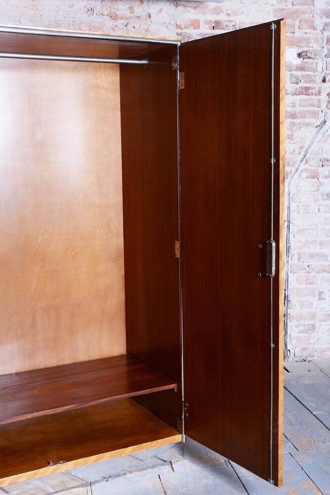Bauhaus Wardrobe by H.J. Hagemann for Mücke Melder, 1930s