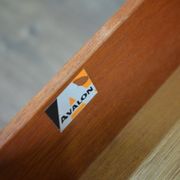Table de toilette en teck 'Avalon' du milieu du siècle