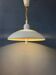 Suspension vintage beige par Dijkstra, milieu XXème