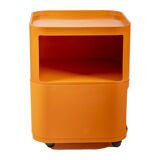Orange Componibilli by Anna Castelli Ferrieri for Kartell