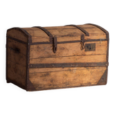 Old washed wooden trunk (c.1900)