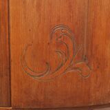 1930s three-door light oak wardrobe