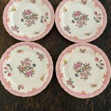 4 assiettes a dessert