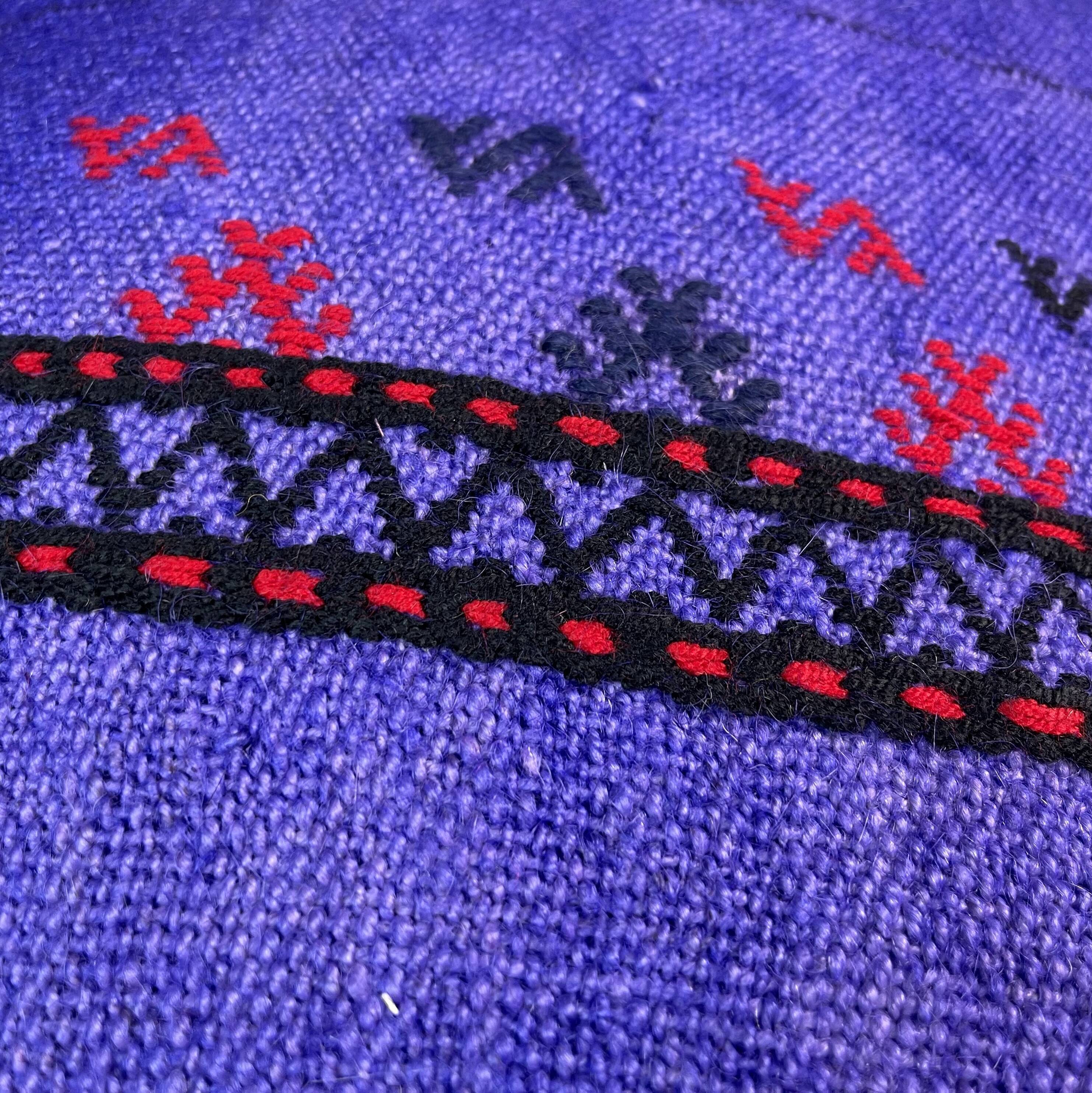 Vintage turkish kilim cushion cover 45 x 45 cm