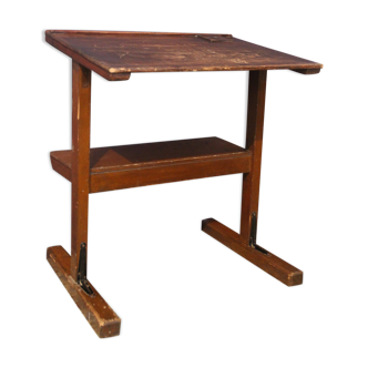 Wooden schoolboy desk