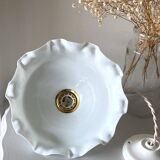 White opaline pendant light