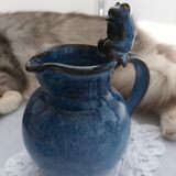 Blue pitcher