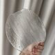 Textured glass plate "Bark" by Bengt Edenfalk for Skruf