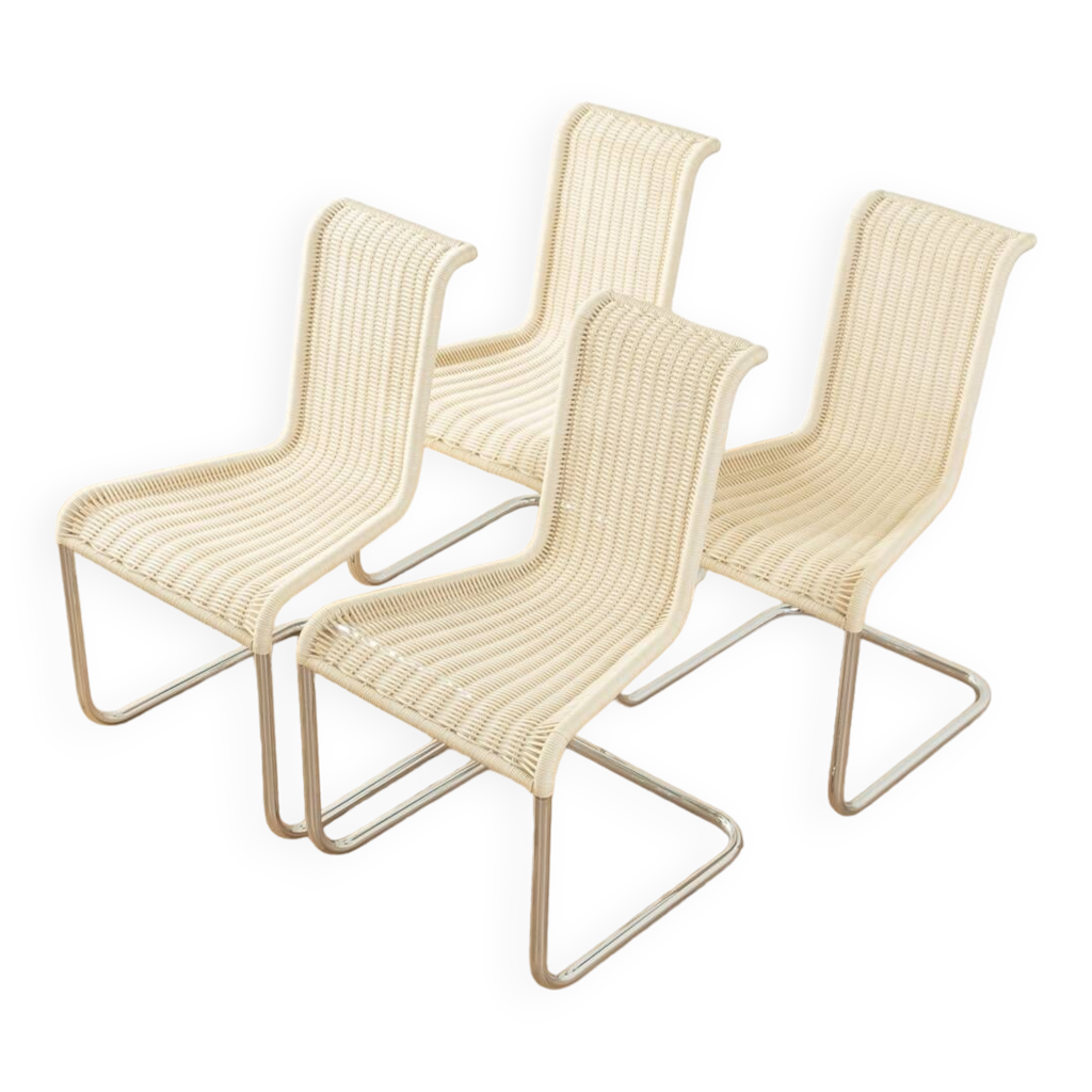 chaises-cantilever-b20-marcel-breuer-tecta-selency