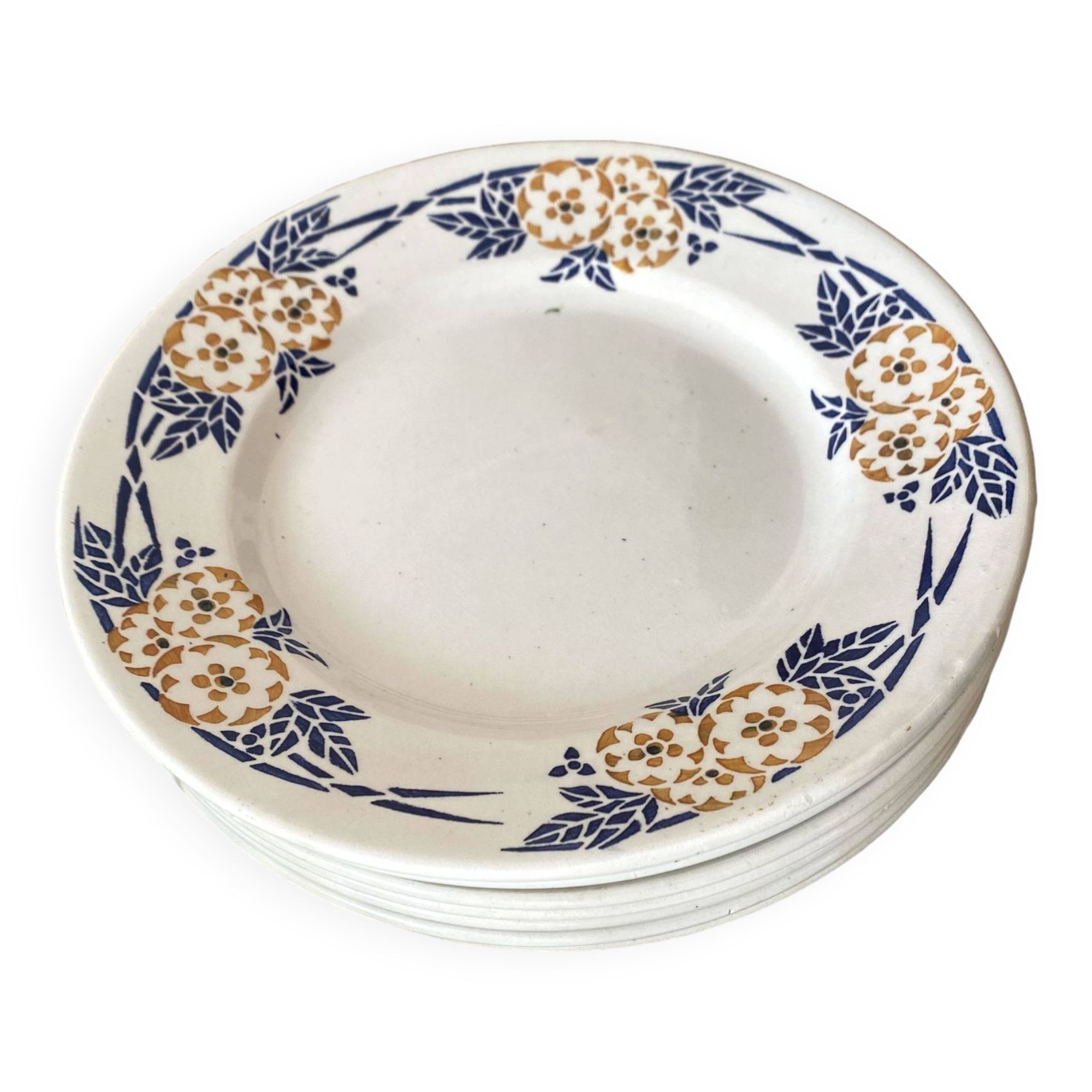 Old Moulin des Loups flat plates