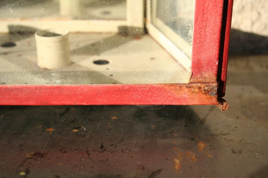 Painted sheet metal wall Lantern