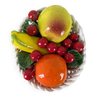 Slushy vintage fruit basket 1960