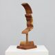 "Profile II" hand-carved 3D sculpture by Lawrence Schneider, 2007