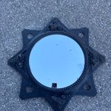Mirror carved wood art deco