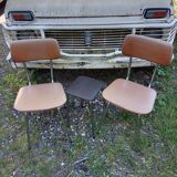 Nice set of vintage chairs and stool