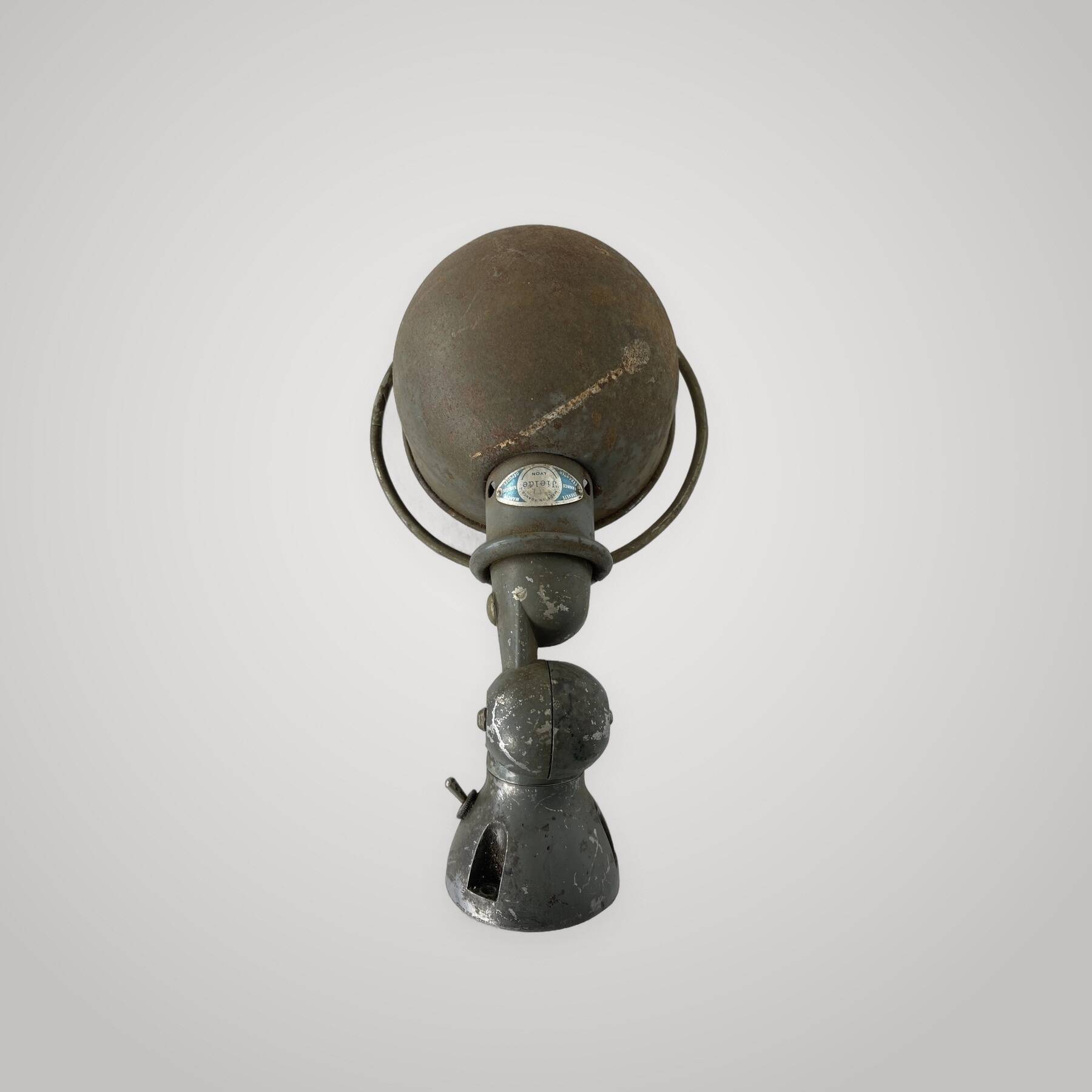 Grey Jielde wall light