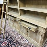 Country Pale Oak Look Bookcase
