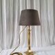 Brass candlestick lamp