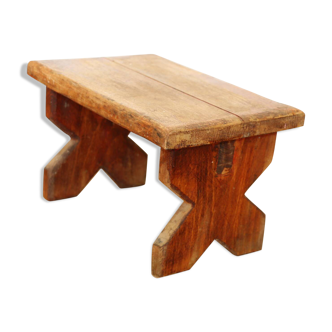Mini wooden stool/footrest