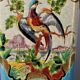 Longwy enamel vase - Art Deco - exotic elephant decoration