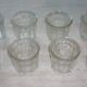 Pair of 2 old jam pots 500 ml