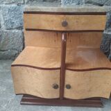 Pair of art deco bedsides
