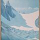 Original poster Samivel "Great crossing of the Alps" 1970