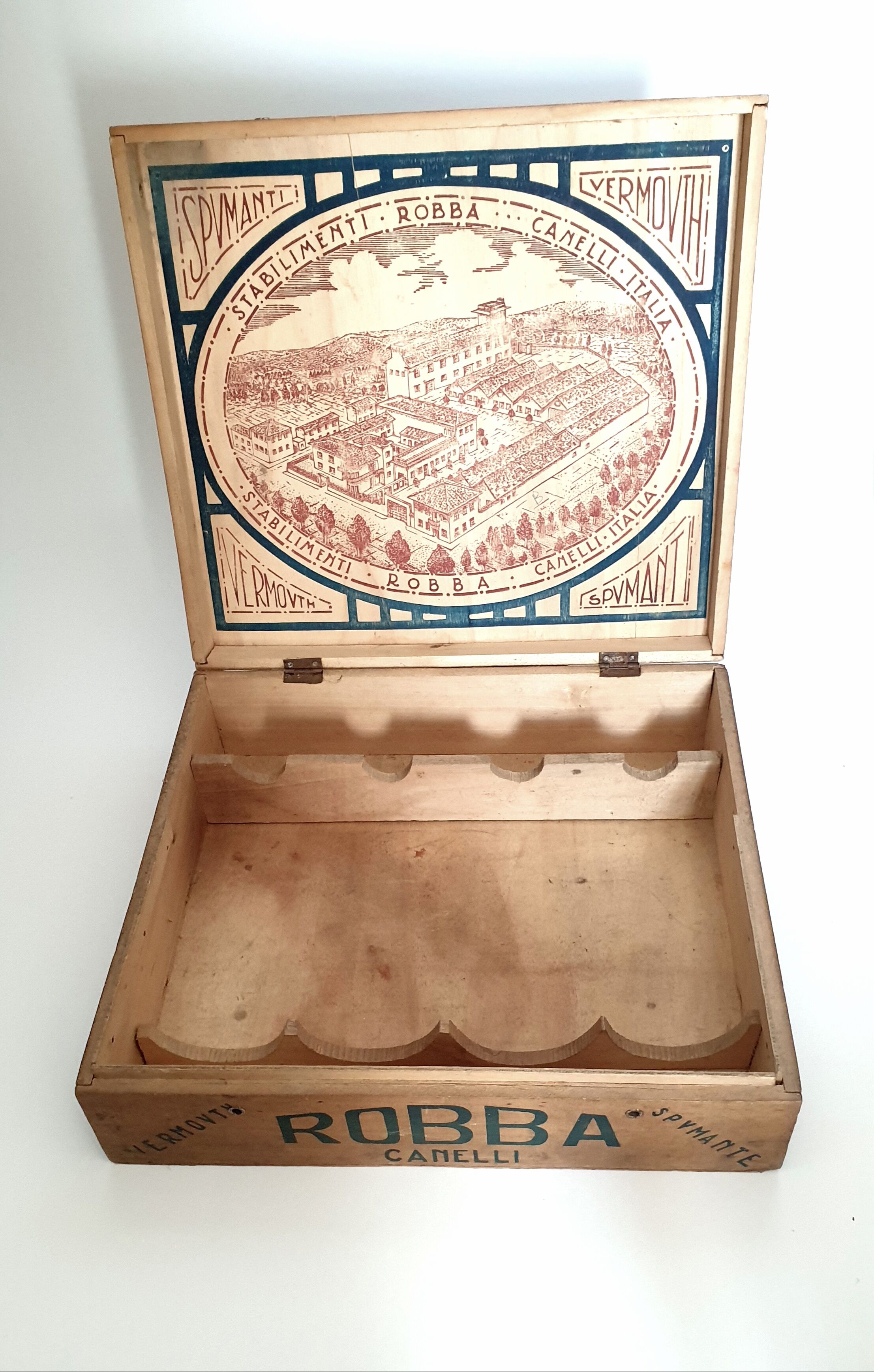 Advertising box box Liqueur Italy