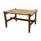 50s solid wood side table