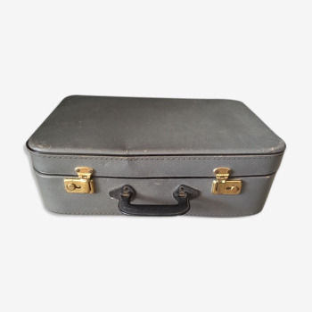 Valise vintage grise