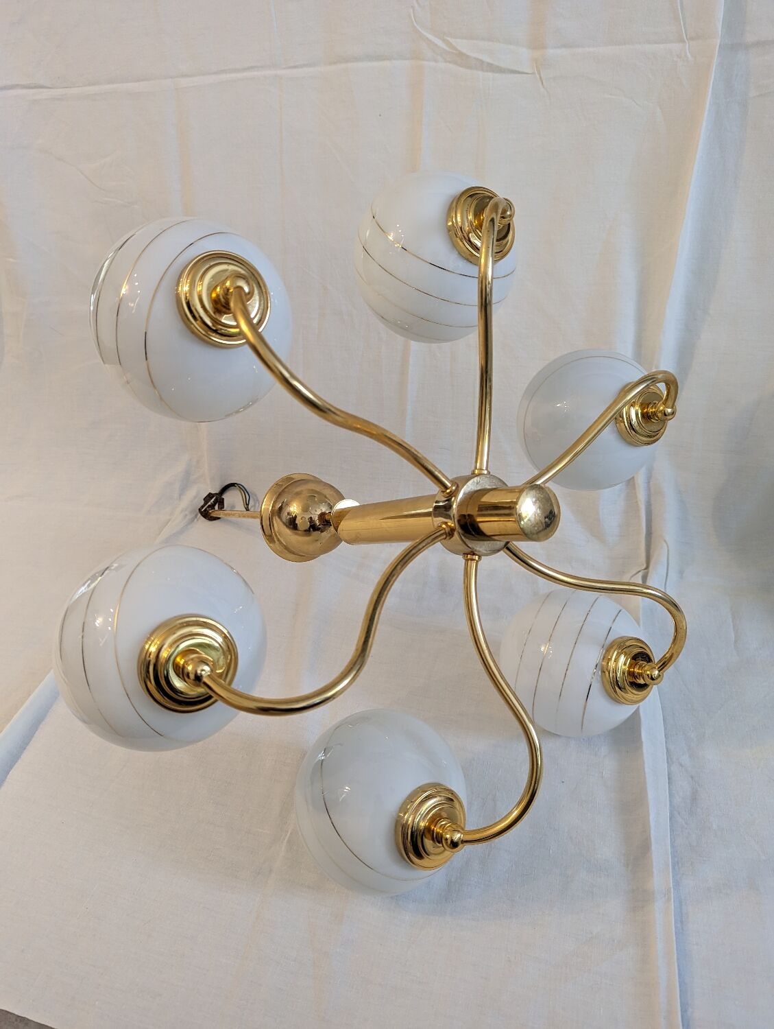 Hollywood Regency style chandelier