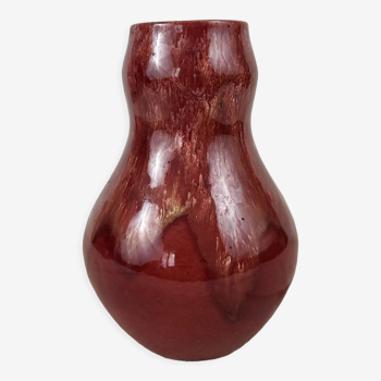 Jacques Lacheny Puisaye stoneware vase