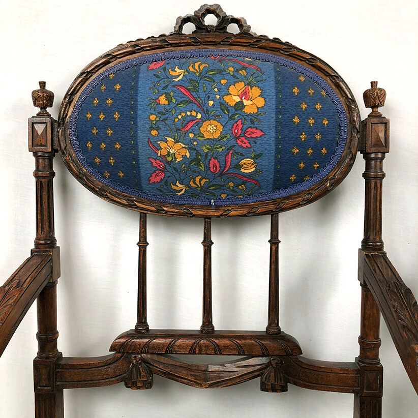 Pair of Louis XVI-style armchairs 1900