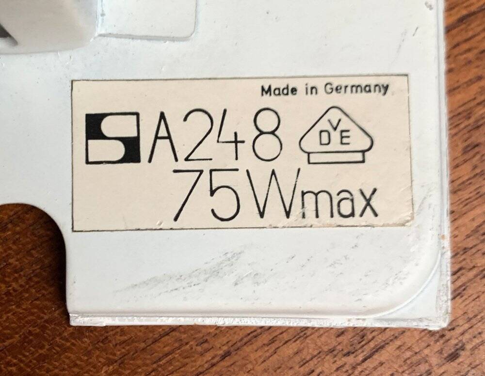 Mid-Century Space Age ceiling lamps model A248 by Rolf Krüger for Staff, 1960s, set of 3.