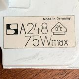 Mid-Century Space Age ceiling lamps model A248 by Rolf Krüger for Staff, 1960s, set of 3.