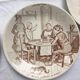 Sarreguemines speaking plates model "The Vocations"