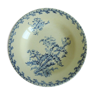 Hollow plate Chardons Gien
